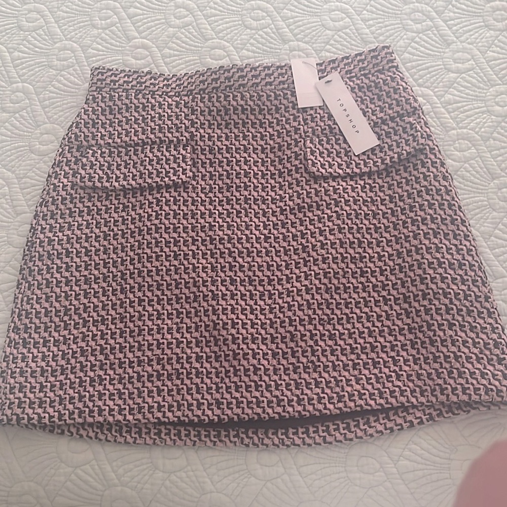 Topshop Tweed Skirt